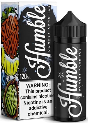 Humble Juice Co. Donkey Kahn Ice (Strawnana Dragonfruit Ice) 120mL