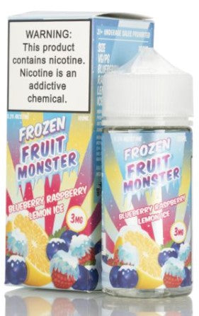 Frozen Fruit Monster Blueberry Raspberry Lemon