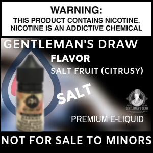 Gentlemans Draw Salt Fruit (Citrusy)