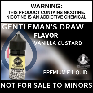 Gentlemans Draw Vanilla Custard