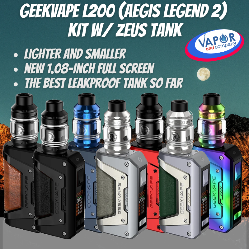 Pack complet cigarette électronique Aegis Legend 2 (L200)