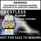 Fogium Caramel Tobacco by Restless