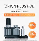 Lost Vape Orion Plus Pod w / 2 Coils