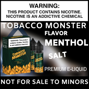Tobacco Monster Salt (Menthol)